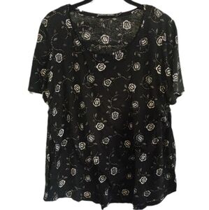 Gudrun Sjoden Cotton Floral Blouse